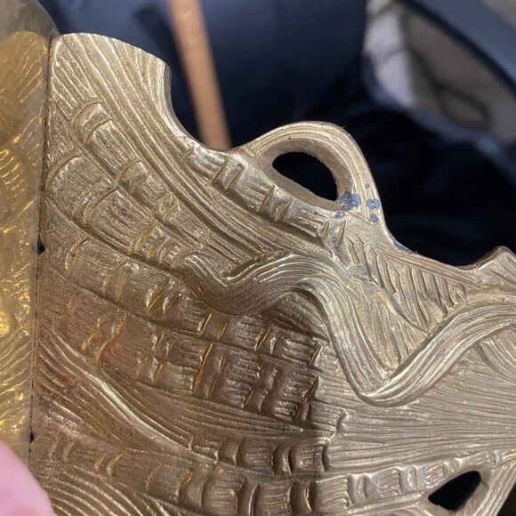 Angel candle holder solid brass hand crafted in India - Picture 11 of 11